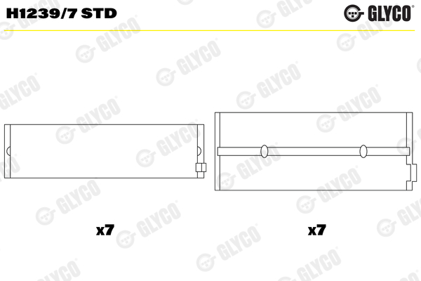 GLYCO Runkolaakeri H1239/7 STD
