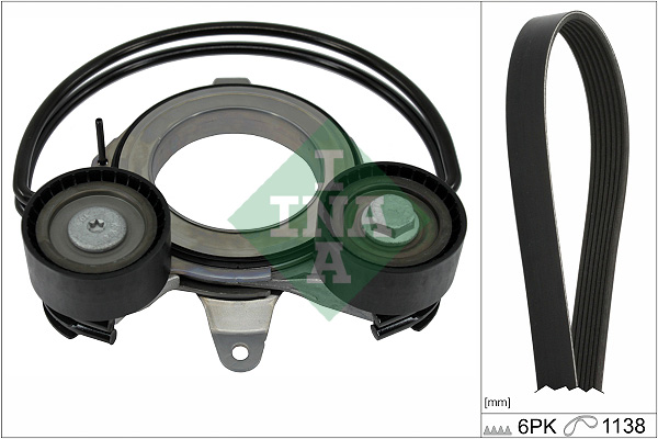 Schaeffler INA Moniurahihnasarja 529 0571 10