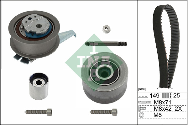 Schaeffler INA Hammashihnasarja 530 0835 10