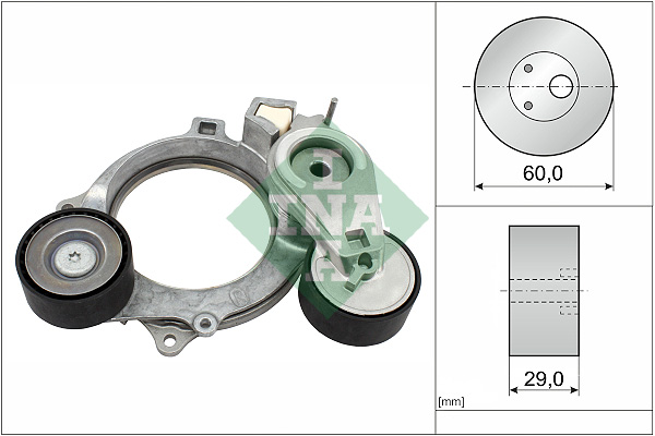 Schaeffler INA Remsträckare, flerspårsrem 534 0935 10