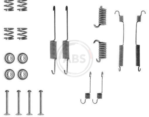 A.B.S. Lisatarvikute komplekt, trummelpiduriklotsid 0599Q