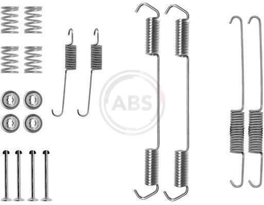 A.B.S. Lisatarvikute komplekt, trummelpiduriklotsid 0689Q