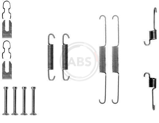 A.B.S. Lisatarvikute komplekt, trummelpiduriklotsid 0763Q