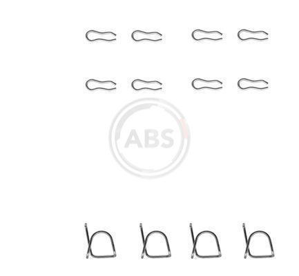A.B.S. Lisakomplekt, ketaspiduriklotsid 0939Q