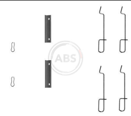A.B.S. Lisakomplekt, ketaspiduriklotsid 1125Q