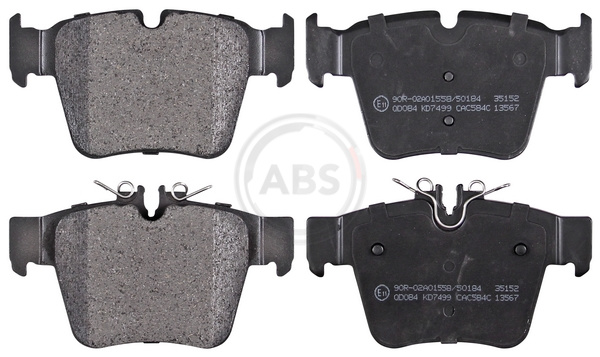 A.B.S. Piduriklotside komplekt, ketaspidur 35152