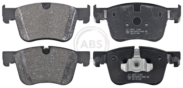 A.B.S. Piduriklotside komplekt, ketaspidur 35167
