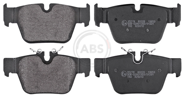 A.B.S. Piduriklotside komplekt, ketaspidur 35278