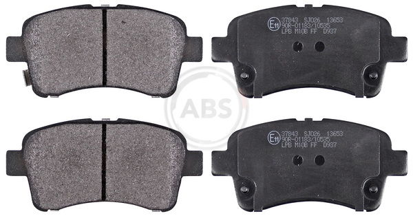 A.B.S. Piduriklotside komplekt, ketaspidur 37843