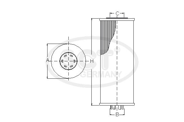 SCT - MANNOL Õlifilter SH 446 P