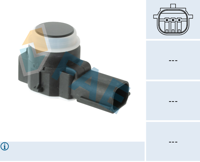 FAE Sensor, parkeringshjälp 66093