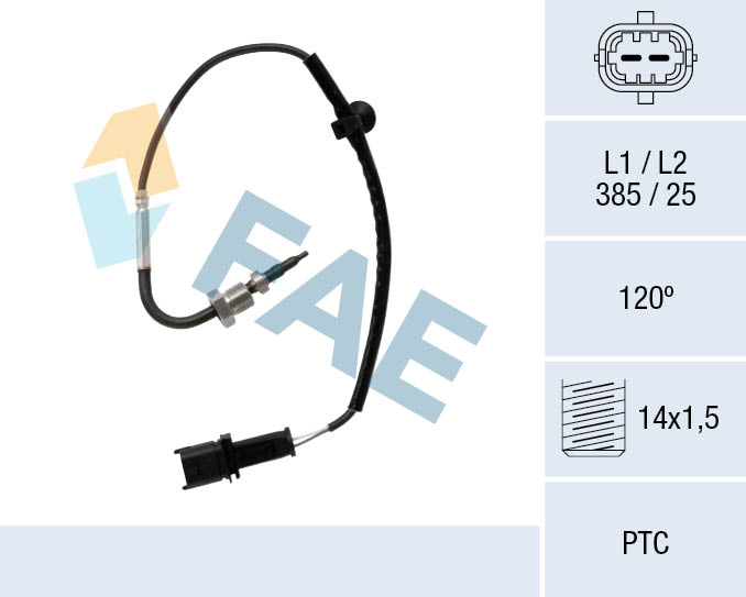 FAE Sensor, avgastemperatur 68096