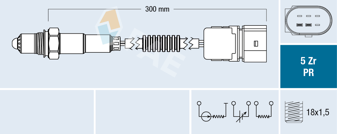 FAE Lambdatunnistin 75048