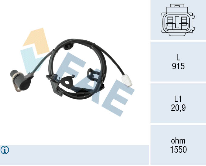 FAE ABS-anturi 78558