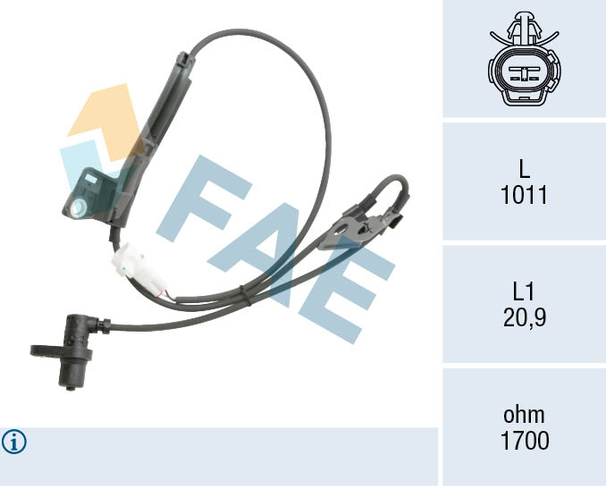 FAE ABS-anturi 78561