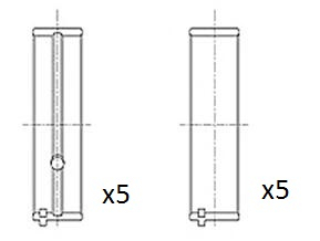 FAI AutoParts Vevlager BM1130-STD