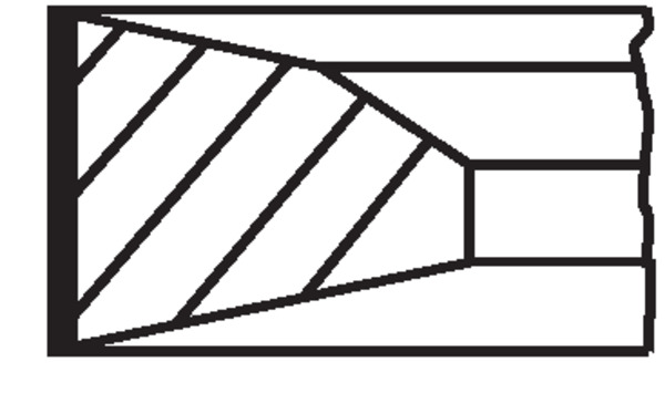 MAHLE Kolvringsats 001 35 N0