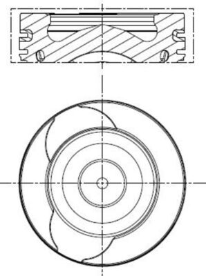 MAHLE Kolvid 021 PI 00128 000