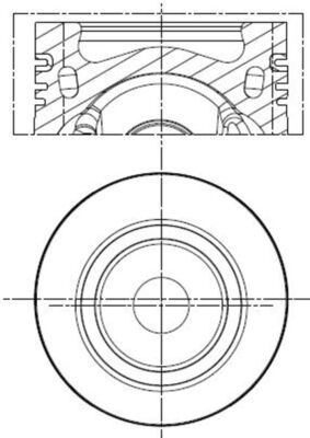 MAHLE Männät 028 PI 00141 002