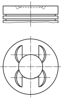 MAHLE Männät 028 PI 00153 002