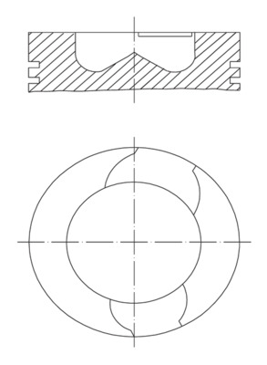 MAHLE Kolv 061 54 00