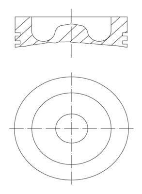 MAHLE Kolv 061 PI 00128 000