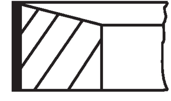 MAHLE Männänrengassarja 607 RS 00118 0N0