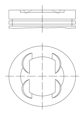 MAHLE Kolvid 681 PI 00109 002