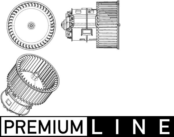 MAHLE Sisätilapuhallin AB 182 000P