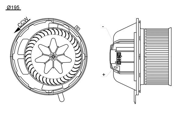 MAHLE Salongipuhur AB 194 000S