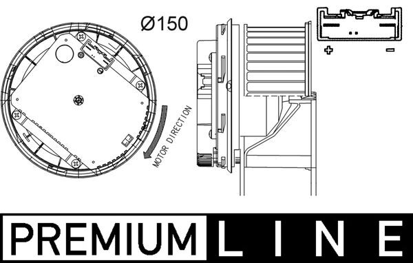 MAHLE Salongipuhur AB 263 000P