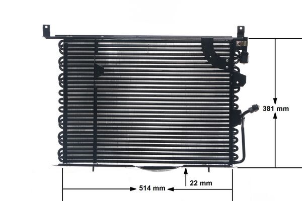 MAHLE Kondensaator,kliimaseade AC 149 000S