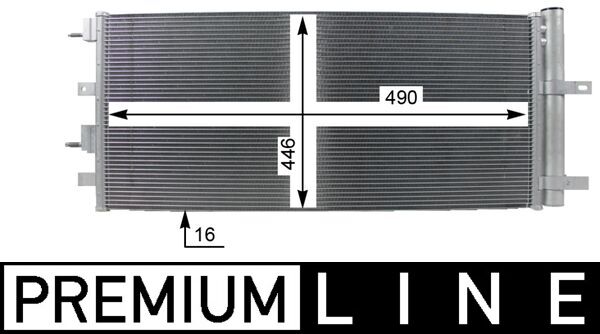 MAHLE Skraplacz, klimatyzacja AC 274 000P