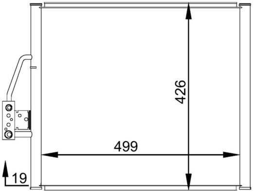 MAHLE Kondensaator,kliimaseade AC 277 000S