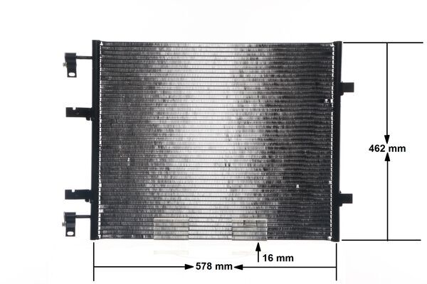 MAHLE Kondensaator,kliimaseade AC 708 000S