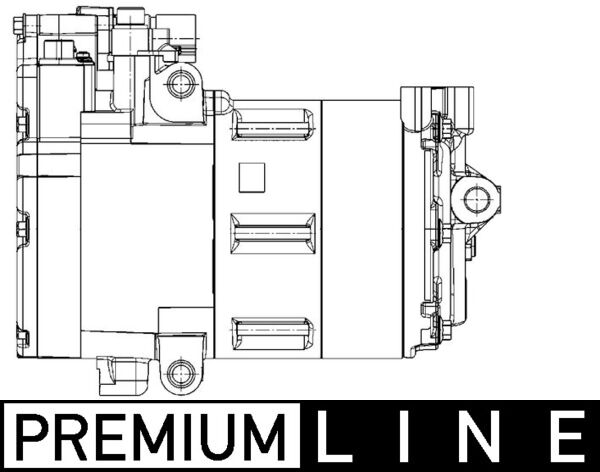 MAHLE Kompressor,kliimaseade ACP 1453 000P