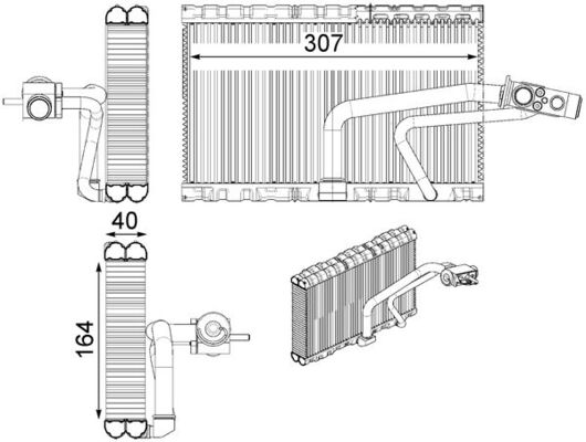 MAHLE Aurusti,kliimaseade AE 114 000P