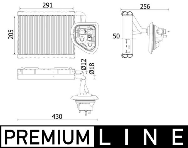 MAHLE Aurusti,kliimaseade AE 159 000P