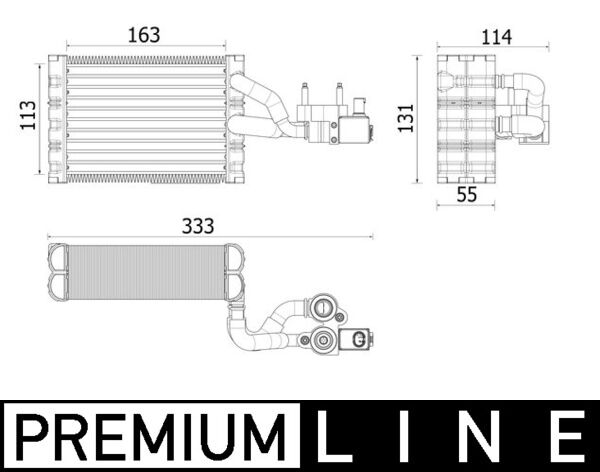 MAHLE Aurusti,kliimaseade AE 162 000P