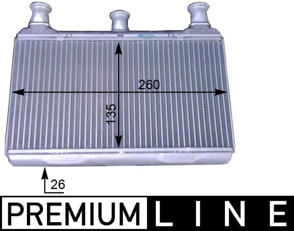 MAHLE Soojusvaheti,salongiküte AH 115 000P