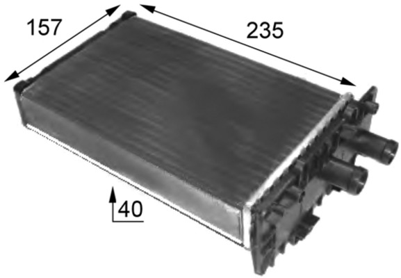 MAHLE Soojusvaheti,salongiküte AH 48 000S