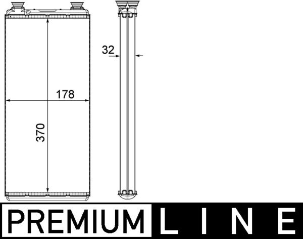 MAHLE Lämmityslaitteen kenno AH 5 000P