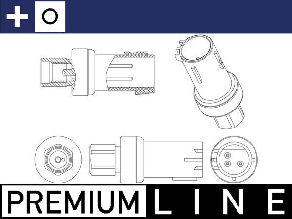 MAHLE Tryckkontakt, klimatanläggning ASE 5 000P