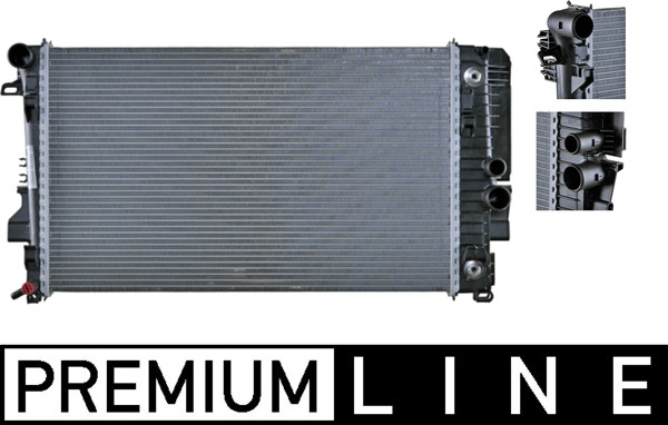 MAHLE Jäähdytin,moottorin jäähdytys CR 1173 000P