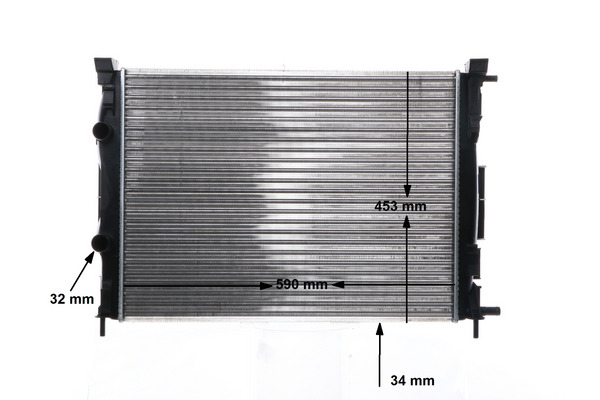 MAHLE Jäähdytin,moottorin jäähdytys CR 41 000S