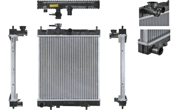 MAHLE Radiaator,mootorijahutus CR 760 000S