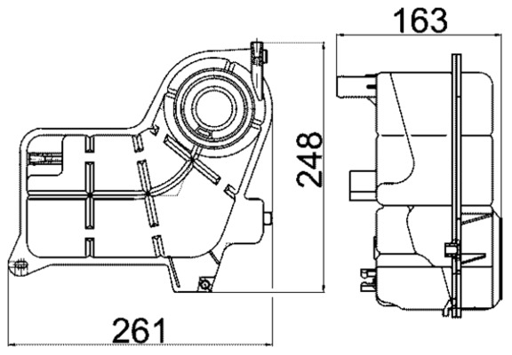 MAHLE Paisupaak,jahutusvedelik CRT 24 000S