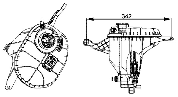 MAHLE Paisupaak,jahutusvedelik CRT 29 001S
