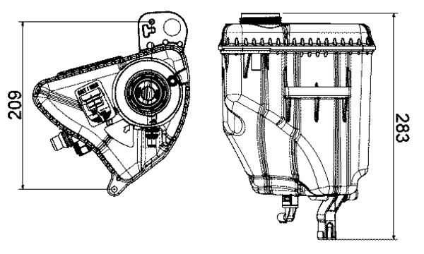 MAHLE Paisupaak,jahutusvedelik CRT 3 000S