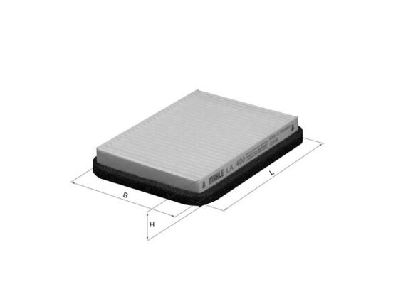MAHLE Filter,salongiõhk LA 400